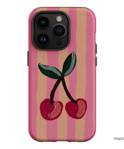 Cherry On Top Printed Phone Cases iPhone 14 Pro / Armoured by Amy Gibbs - The Dairy