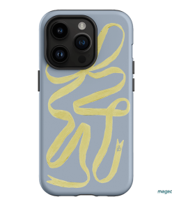 Sorbet Ribbon Printed Phone Cases iPhone 14 Pro / Armoured by Jasmine Dowling - The Dairy