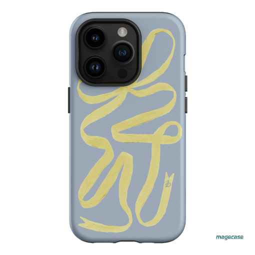 Sorbet Ribbon Printed Phone Cases iPhone 14 Pro / Armoured by Jasmine Dowling - The Dairy