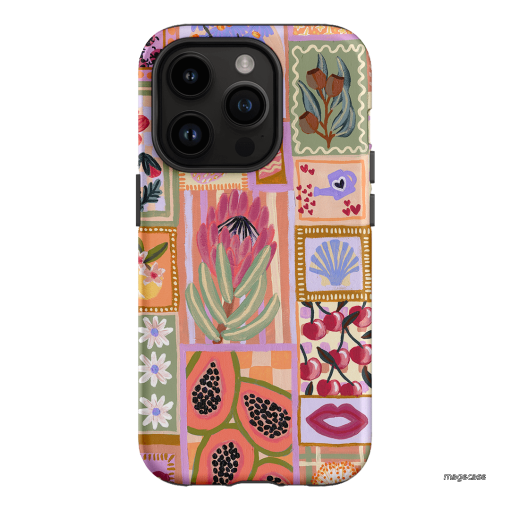 Summer Postcards Printed Phone Cases iPhone 14 Pro / Armoured by Amy Gibbs - The Dairy