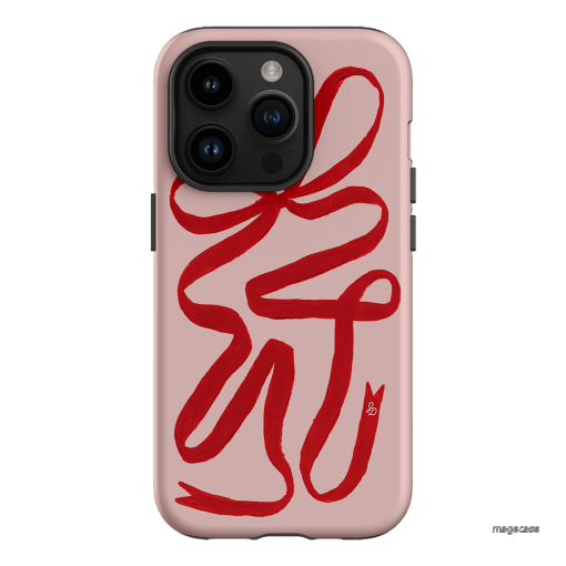 Valentine Ribbon Printed Phone Cases by Jasmine Dowling - The Dairy