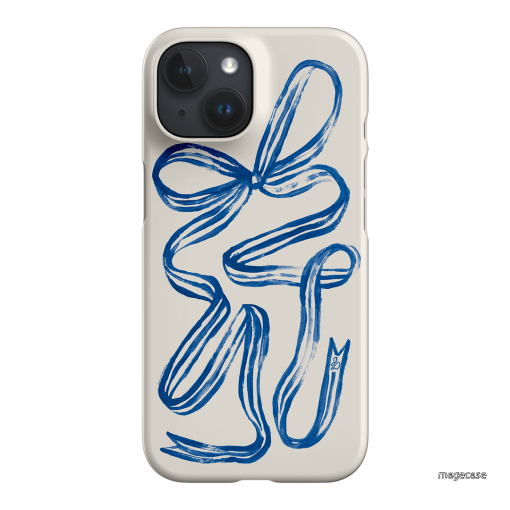 Bowerbird Ribbon Printed Phone Cases iPhone 15 / Snap by Jasmine Dowling - The Dairy