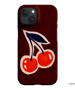 Cherries Printed Phone Cases iPhone 15 / Snap by Studio Bon - The Dairy