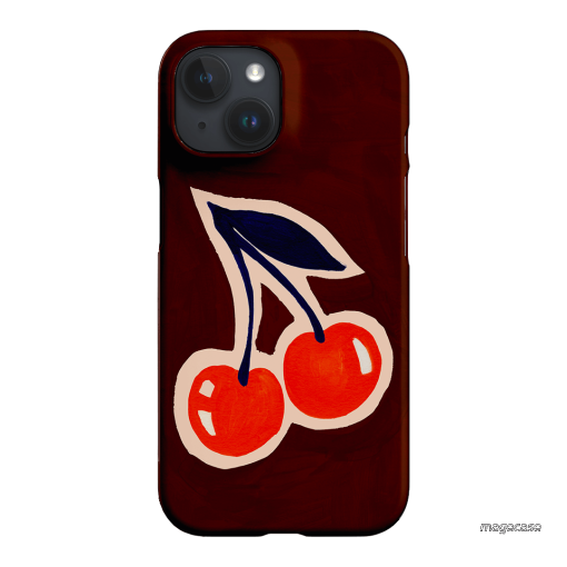 Cherries Printed Phone Cases iPhone 15 / Snap by Studio Bon - The Dairy