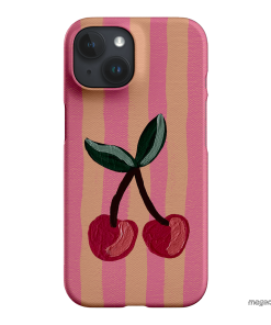 Cherry On Top Printed Phone Cases iPhone 15 / Snap by Amy Gibbs - The Dairy