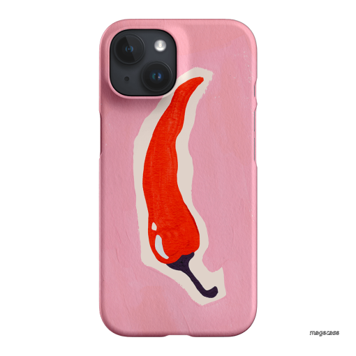 Chilli Printed Phone Cases iPhone 15 / Snap by Studio Bon - The Dairy