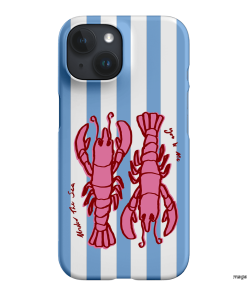 Lobster for Life Printed Phone Cases iPhone 15 / Snap by The Dairy - The Dairy