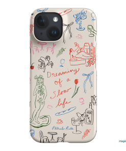 Muse Dreams Printed Phone Cases iPhone 15 / Snap by Phthalo Ruth - The Dairy