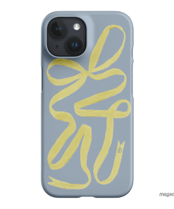 Sorbet Ribbon Printed Phone Cases iPhone 15 / Snap by Jasmine Dowling - The Dairy
