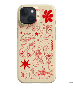 Spiced Cowboy Cream Printed Phone Cases iPhone 15 / Snap by Easty Beasty - The Dairy
