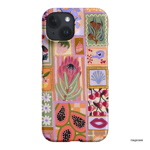 Summer Postcards Printed Phone Cases iPhone 15 / Snap by Amy Gibbs - The Dairy