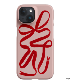 Valentine Ribbon Printed Phone Cases by Jasmine Dowling - The Dairy
