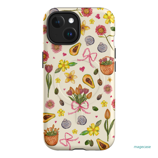 Bouquets & Bows Printed Phone Cases by BG. Studio - The Dairy