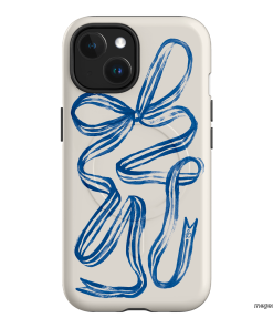 Bowerbird Ribbon Printed Phone Cases iPhone 15 / Armoured MagSafe by Jasmine Dowling - The Dairy