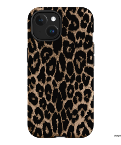 Classic Leopard Printed Phone Cases iPhone 15 / Armoured MagSafe by The Dairy - The Dairy