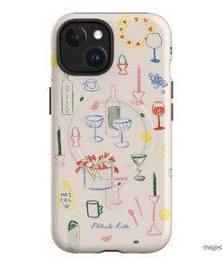 Dinnerware Printed Phone Cases iPhone 15 / Armoured MagSafe by Phthalo Ruth - The Dairy