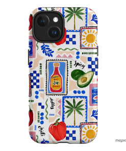 Mexico Holiday Printed Phone Cases iPhone 15 / Armoured MagSafe by Charlie Taylor - The Dairy