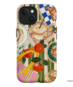 Morning Goss Printed Phone Cases iPhone 15 / Armoured MagSafe by Charlie Taylor - The Dairy