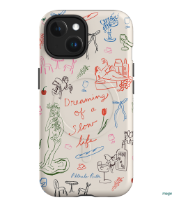 Muse Dreams Printed Phone Cases iPhone 15 / Armoured MagSafe by Phthalo Ruth - The Dairy