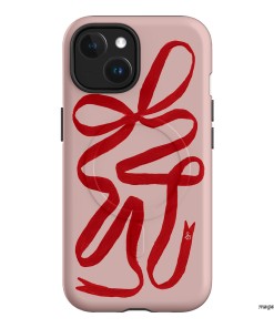 Valentine Ribbon Printed Phone Cases by Jasmine Dowling - The Dairy