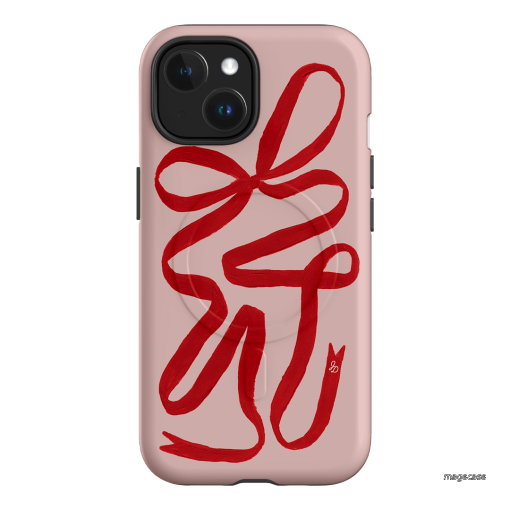 Valentine Ribbon Printed Phone Cases by Jasmine Dowling - The Dairy