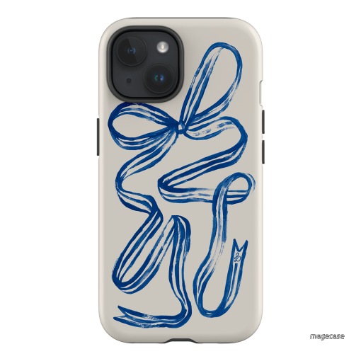 Bowerbird Ribbon Printed Phone Cases iPhone 15 / Armoured by Jasmine Dowling - The Dairy