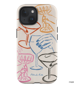 Cheers Multi Printed Phone Cases iPhone 15 / Armoured by Phthalo Ruth - The Dairy