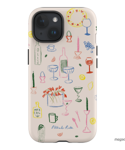Dinnerware Printed Phone Cases iPhone 15 / Armoured by Phthalo Ruth - The Dairy