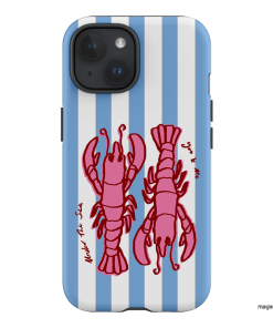 Lobster for Life Printed Phone Cases iPhone 15 / Armoured by The Dairy - The Dairy