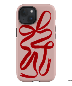 Valentine Ribbon Printed Phone Cases by Jasmine Dowling - The Dairy