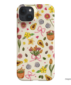 Bouquets & Bows Printed Phone Cases iPhone 15 Plus / Snap by BG. Studio - The Dairy