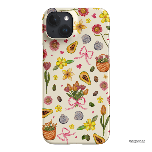 Bouquets & Bows Printed Phone Cases iPhone 15 Plus / Snap by BG. Studio - The Dairy