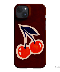 Cherries Printed Phone Cases iPhone 15 Plus / Snap by Studio Bon - The Dairy