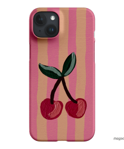 Cherry On Top Printed Phone Cases iPhone 15 Plus / Snap by Amy Gibbs - The Dairy