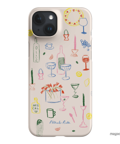 Dinnerware Printed Phone Cases iPhone 15 Plus / Snap by Phthalo Ruth - The Dairy