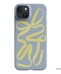 Sorbet Ribbon Printed Phone Cases iPhone 15 Plus / Snap by Jasmine Dowling - The Dairy