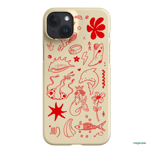 Spiced Cowboy Cream Printed Phone Cases iPhone 15 Plus / Snap by Easty Beasty - The Dairy