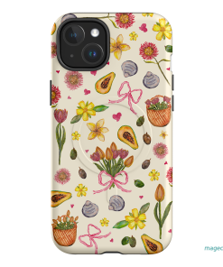 Bouquets & Bows Printed Phone Cases by BG. Studio - The Dairy