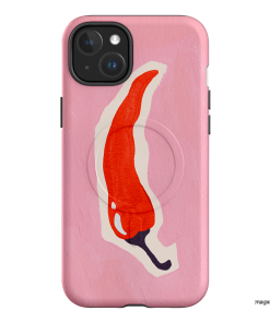Chilli Printed Phone Cases iPhone 15 Plus / Armoured MagSafe by Studio Bon - The Dairy