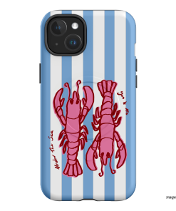 Lobster for Life Printed Phone Cases iPhone 15 Plus / Armoured MagSafe by The Dairy - The Dairy