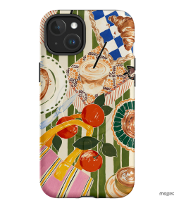 Morning Goss Printed Phone Cases iPhone 15 Plus / Armoured MagSafe by Charlie Taylor - The Dairy