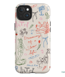 Muse Dreams Printed Phone Cases iPhone 15 Plus / Armoured MagSafe by Phthalo Ruth - The Dairy