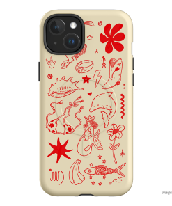 Spiced Cowboy Cream Printed Phone Cases iPhone 15 Plus / Armoured MagSafe by Easty Beasty - The Dairy