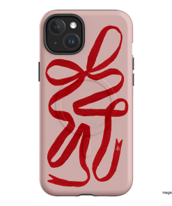 Valentine Ribbon Printed Phone Cases by Jasmine Dowling - The Dairy
