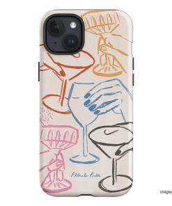 Cheers Multi Printed Phone Cases iPhone 15 Plus / Armoured by Phthalo Ruth - The Dairy