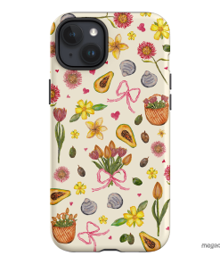 Bouquets & Bows Printed Phone Cases iPhone 15 Plus / Armoured by BG. Studio - The Dairy