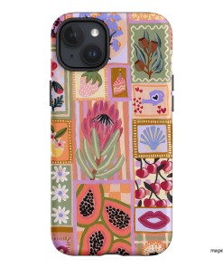 Summer Postcards Printed Phone Cases iPhone 15 Plus / Armoured by Amy Gibbs - The Dairy