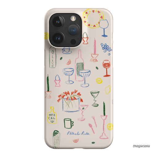 Dinnerware Printed Phone Cases iPhone 15 Pro Max / Snap by Phthalo Ruth - The Dairy