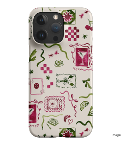 Martini Gal Printed Phone Cases iPhone 15 Pro Max / Snap by Charlie Taylor - The Dairy