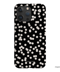 Mini Confetti Noir Printed Phone Cases iPhone 15 Pro Max / Snap by Veronica Tucker - The Dairy